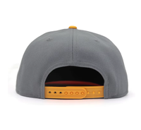 Gorra Snapback Personalizable de 5 Paneles, Tela Twill, Visera Curva Plana, Logotipo con Bordado 3D, Unisex, Vintage, Transpirable, con Diseño de Puntos