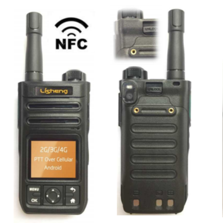 POC Two Way Radio H28Y  Real-ptt Zello GPS  WIFI IP Android   PTT Mobile Phone Walkie Talkie  With SIM Card 4G LTE POC INTERCOM