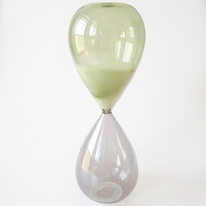 Đồng Hồ Cát Đồng Hồ Cát 40 Phút Màu Xanh Lá Cây + Xám Thủy Tinh Cát Trắng Quà Tặng Trang Trí Đám Cưới Tại Nhà Đồng Hồ Cát - Product Image 1