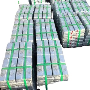 Matières premières de haute qualité, lingot d'alliage de zinc de marque OEM # 2/ # 3/ # Pureté 98,7%-99,995% Origine Chine - Product Image 1