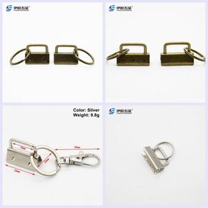 อุปกรณ์โลหะสำหรับพวงกุญแจแบบขายส่งของ YIWANG พร้อมห่วงกุญแจแบบแยกสำหรับสายคล้องข้อมือ พวงกุญแจแบบสายคล้อง และเข็มขัด - Product Image 2