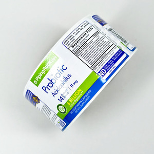 Tùy chỉnh bao bì không thấm nước Sticker CuộN dính Glossy cán nhãn cho Dinh dưỡng bổ sung - Product Image 3