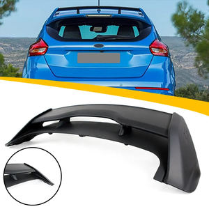 Accessoires de voiture Flyingsohigh pièces automobiles Sport ABS RS Style aileron d'aile de toit arrière pour <span class=keywords><strong>Ford</strong></span> <span class=keywords><strong>Focus</strong></span> <span class=keywords><strong>SE</strong></span> hayon MK3 2012-2018 - Product Image 2