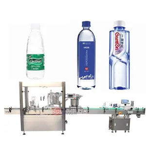 YB-YG4B Factory wholesale automatic pure water 250ml 500ml bottle filling capping machine