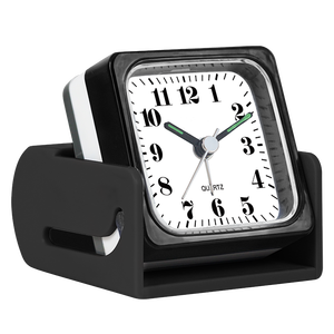 IMSH Đồng Hồ Kim BB05902Quartz Đồng Hồ Báo Thức Du Lịch Đồng Hồ Báo Thức Gập Để Bàn Wecker Despertador Bàn Cạnh Giường Tùy Chỉnh Hình Vuông Du Lịch Cl - Product Image 6