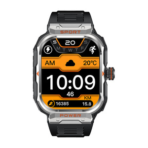 สมาร์ทวอทช์ GT55 ระบบแอนดรอยด์ ตัวเรือนโลหะ รองรับกีฬาหลากหลาย วัดอัตราการเต้นของหัวใจ วัดความดันโลหิต กันน้ำระดับ IPX8 หน้าจอ OLED ขนาด 2.0-2.9 นิ้ว ใช้งานได้ 11-30 วัน - Product Image 1