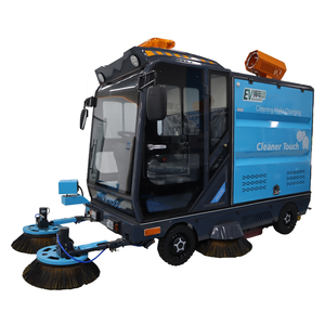 Mini Hippo <span class=keywords><strong>MH250</strong></span> Anpassbare Elektrische Straßenreinigungsmaschine mit 2500mm Reinigungsbreite für Stadtstraßen - Product Image 4