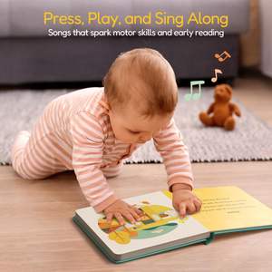 <span class=keywords><strong>Libro</strong></span> Interactivo con Sonido, Libros Educativos Parlantes para Niños, Aprendizaje de las Primeras Palabras en Inglés con Módulos de Sonido para Niños, Cartón - Product Image 6