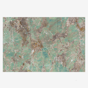 กระเบื้อ<span class=keywords><strong>ง</strong></span>พอร์ซเลนขัดเ<span class=keywords><strong>ง</strong></span>าลายหินอ่อนสีเขียว ขนาด 1200x2400x9 มม. ลายสามด้าน สำหรับห้องนั่งเล่น ห้องรับประทานอาหาร ห้องนอน และห้อ<span class=keywords><strong>ง</strong></span>ใต้ดิน - Product Image 1