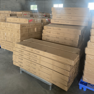 Nouveau <span class=keywords><strong>meuble</strong></span> <span class=keywords><strong>TV</strong></span> gris nordique en bois de conception industrielle moderne à 2 tiroirs et pieds en bois pour le salon - Product Image 6