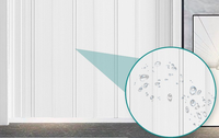 Alibaba Chine Fournisseur Pvc Bifold Porte Populaire à Dubaï/Turquie/Inde PVC Portes Pliantes