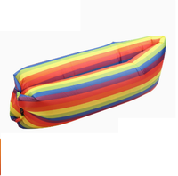 Canapé gonflable portable pour le camping en plein air, la plage, la pelouse et le parc, utilisable comme flotteur aquatique et sac de couchage relaxant