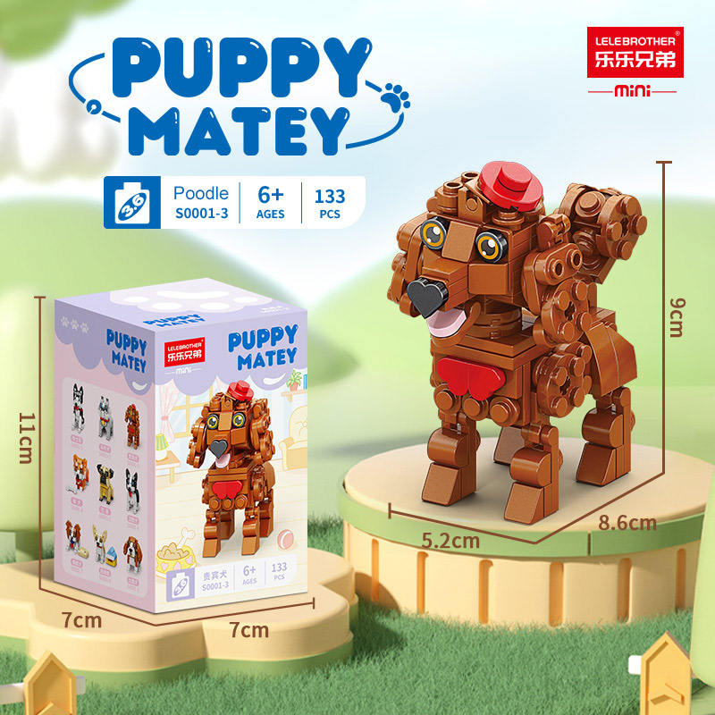 S0001-3 Poodle 133PCS