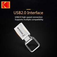 Kodak K112 USB Flash Drive 2,0 64GB Super Mini Pen Drive 64GB Pendrive impermeable a prueba de polvo USB Memory Stick para PC MacBook Car