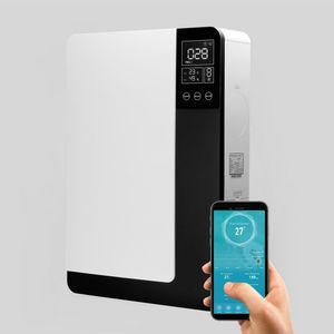 Holtop HRV teléfono inteligente wifi control dormitorio unidad <span class=keywords><strong>de</strong></span> ventilación unidad <span class=keywords><strong>de</strong></span> recuperación <span class=keywords><strong>de</strong></span> calor montada en la pared - Product Image 1