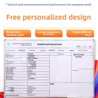 Table de conférence magnétique personnalisée en fer galvanisé avec tableau blanc intégré, modèle 006, pour usage domestique, formation et atelier