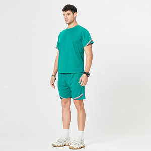 Nuovo vestito estivo di grandi dimensioni da uomo Casual traspirante e comodo da corsa sportiva sottile da allenamento Slim Fit da uomo - Product Image 2