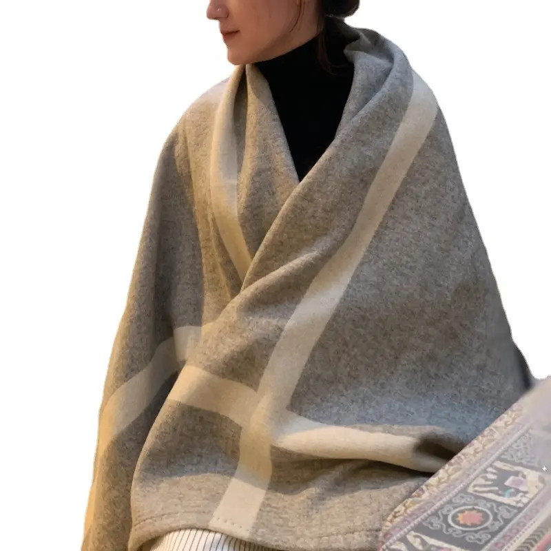 ऊन कंबल तैयार 100% ऊन कंबल बुना हुआ मोटी कंबल प्रीमियम गुणवत्ता गर्म