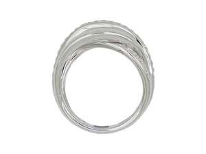 แหวนทองคำแท้ 18K ประดับเพชรแล็บ แหวนซ้อน แหวนผู้หญิง แหวนหมั้น ลดราคา - Product Image 5