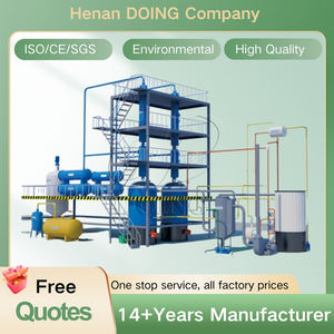 Línea de Producción de Destilación de Aceite de Pirólisis de Plástico y Aceite de Motor Usado a Diésel de Alta Eficiencia, Pequeña, 20000kg 15TPD, para Neumáticos y Combustible Diésel - Product Image 4