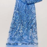 Tissu imprimé floral multicolore de luxe sur fond noir, tissu satiné pour robe de mariée, robe de soirée, matériel de couture tendance