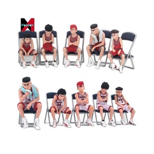 <span class=keywords><strong>Slam</strong></span> <span class=keywords><strong>Dunk</strong></span> Red Jersey Sitting Chair 5 Styles Car Ornament Blind Box <span class=keywords><strong>Anime</strong></span> Model Hot Item - Product Image 5