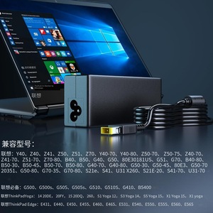 65W/90W compatible Lenovo laptop 20V 3.25A/4.5A square port power <b>adapter</b> fast <b>charging</b> computer charger - Product Image 5
