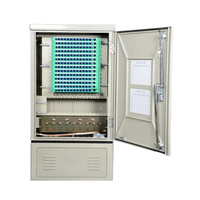 Armoires de sol pour fibre optique FTTH extérieures 48 96 144 288 576 720 cœurs, FDH ODF, connecteur croisé, équipement de fibre optique LGX PLC