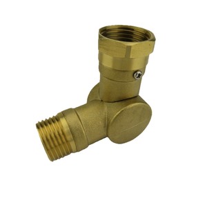 Brass Swivel Connector 180 360 Adjustable For Garden Hose Durable Forging Copper Material - Product Image 1