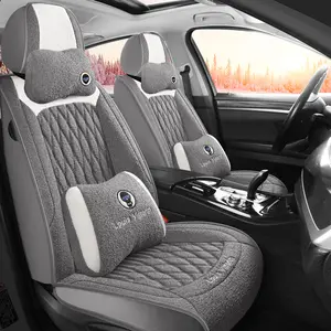 Coprisedili per Auto di alta qualità Universal winter warm plush Fit Set completo Travel Master si adatta alla maggior parte delle Auto coprisedili per Auto