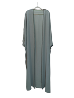 Yuxi 2025 CEY confortable Robe et Cardigan ensemble tissu doux Abaya pour les femmes musulmanes nouveaux accessoires de vêtements traditionnels