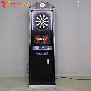 Jeu d'arcade de fléchettes électronique X2 en métal pour intérieur, personnalisable, à monnayeur, avec cible à distance Rival, LED et jeu de fléchettes sur disque - Product Image 6