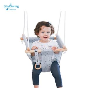 Suave del cojín del respaldo y cuerda PE niños clásico bebé lona colgando Swing asiento niño seguro interior <span class=keywords><strong>de</strong></span> tela bebé - Product Image 3