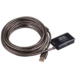 Cavo di <span class=keywords><strong>Prolunga</strong></span> <span class=keywords><strong>USB</strong></span> 2.0 da 15 <span class=keywords><strong>Metri</strong></span> Maschio-Femmina con Hub a Quattro Porte, Amplificazione del Segnale, Conduttore in Rame e Rivestimento in PVC per Uso Personale - Product Image 4