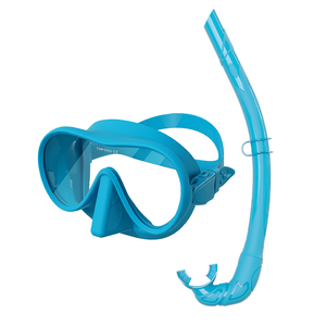 Seakurat M302 + S12 masker selam tanpa bingkai dewasa baru masker selam silikon cair Volume rendah Snorkeling pandangan lapangan besar antikabut - Product Image 6