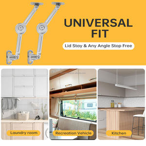 Bisagra <span class=keywords><strong>de</strong></span> puerta <span class=keywords><strong>de</strong></span> armario <span class=keywords><strong>de</strong></span> elevación <span class=keywords><strong>de</strong></span> aleación <span class=keywords><strong>de</strong></span> Zinc <span class=keywords><strong>de</strong></span> diseño moderno, tapa <span class=keywords><strong>de</strong></span> tensión ajustable, herrajes <span class=keywords><strong>de</strong></span> <span class=keywords><strong>cocina</strong></span>, capacidad máxima <span class=keywords><strong>de</strong></span> carga <span class=keywords><strong>de</strong></span> 50 libras - Product Image 4