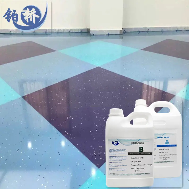 Clear Crystal Epoxy Resin High Glossy UV Protection Anti-Scratch Epoxy Resin and Hardener for Countertop Coating 3D Floor