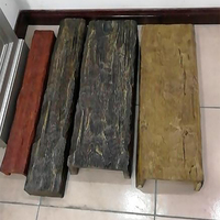 Faisceaux de bois décoratives imitation bois, 3000x120x90mm, vente en gros