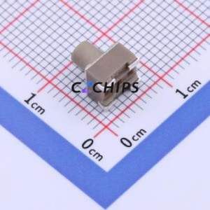 TL3301EF100QJ Tactile Switch SMD,6x6mm Switch Single Pole Single Throw Round Button 1N Vertical Mount - Product Image 2