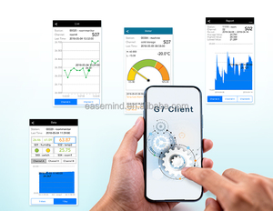4 Sets Wireless Temperature and Humidity Sensor <b>Remote</b> Temperature & Humidity Monitoring for Food Processing Plants - Product Image 4