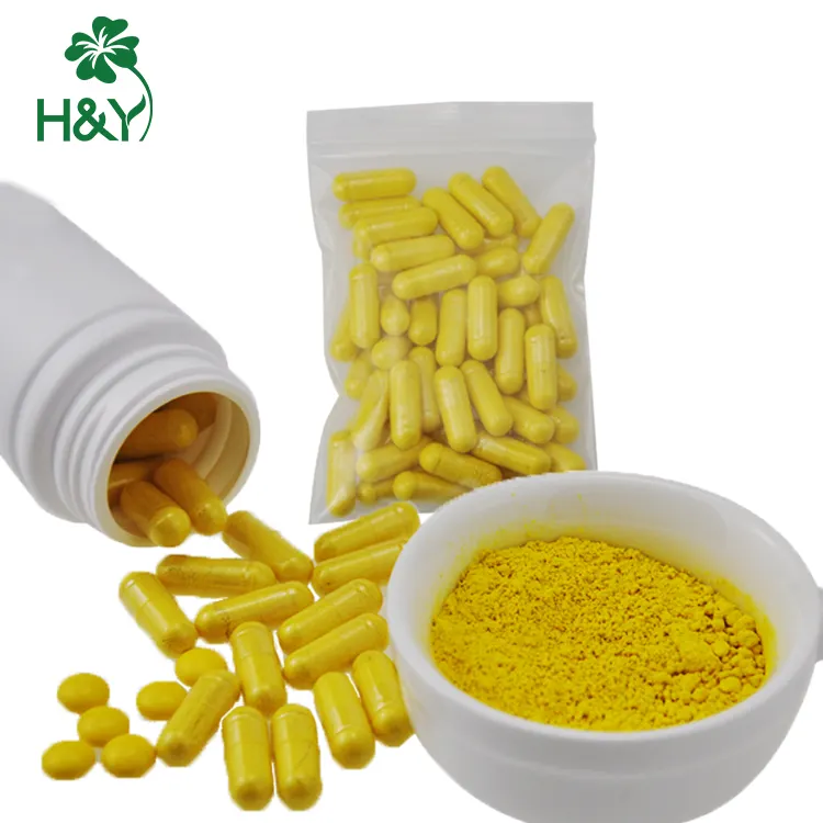 주문을 받아서 만들어진 100% 자연적인 berberine hcl berberine 염산염 berberine 캡슐