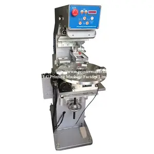 Máquina da impressão da almofada da alta precisão do cartão da memória com giratório P2-HC