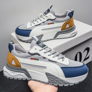 Nuevo Modelo 2026, Zapatos Deportivos para Hombre con Diseño de Primavera, Parte Superior de Malla, Amortiguación EVA y Antideslizantes, Ligeros - Product Image 2