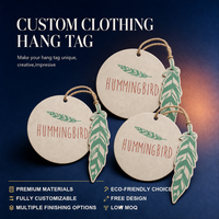 Étiquettes suspendues circulaires en papier écologique de qualité supérieure, personnalisées avec logo imprimé, étiquettes de vêtements, étiquettes suspendues personnalisées pour t-shirts