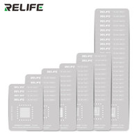 Jeu de pochoirs en acier étain pour la plantation de puces de la série Android RL-044 RELIFE pour les outils de réparation de téléphones portables