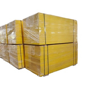 Beton kalıp için 21mm 27mm su geçirmez üç kat kurulu paneller <span class=keywords><strong>3</strong></span> kat sarı perde kontrplak paneli - Product Image 1