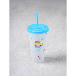 Cool Summer 710ml Plastic Transside Straws Cup para clima cálido Bebida Sorber - Product Image 1
