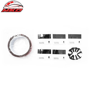 Pour Tesla Model 3 2017-2023, style IKON V4, 3 pièces, lèvre de pare-chocs avant, noir brillant, ABS, pièces automobiles de haute qualité, kit carrosserie - Product Image 6