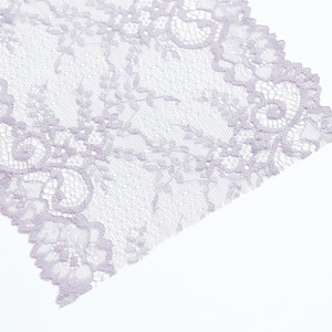L1865 Nylon Spandex Jacquard Tela <span class=keywords><strong>de</strong></span> encaje elástico Negro Blanco Ajuste elástico Vestido <span class=keywords><strong>DE</strong></span> NOVIA <span class=keywords><strong>DE</strong></span> MODA Stock con encaje - Product Image 3