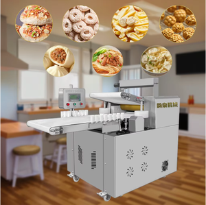 Prensa de masa de mesa comercial, máquina de masa <span class=keywords><strong>Farro</strong></span>, mezcladoras de masa grandes, equipo de amasado de harina, núcleo de Motor de prensa de Pizza - Product Image 2